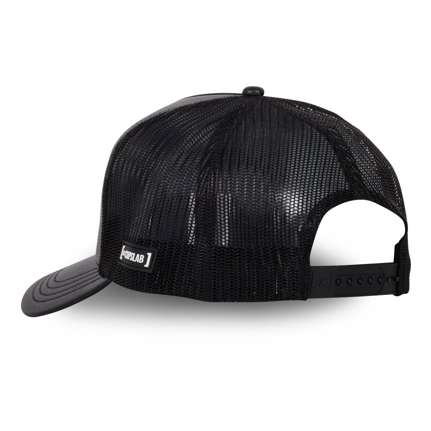 CAPSLAB Goldorak Snapback with Premium Finishes Black