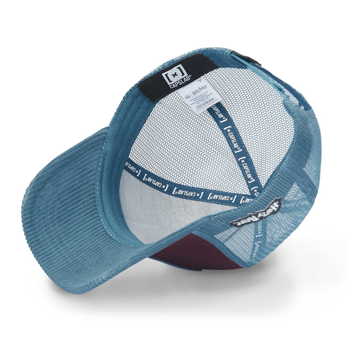 CAPSLAB Harry Potter Snapback Blue Cotton and Velvet