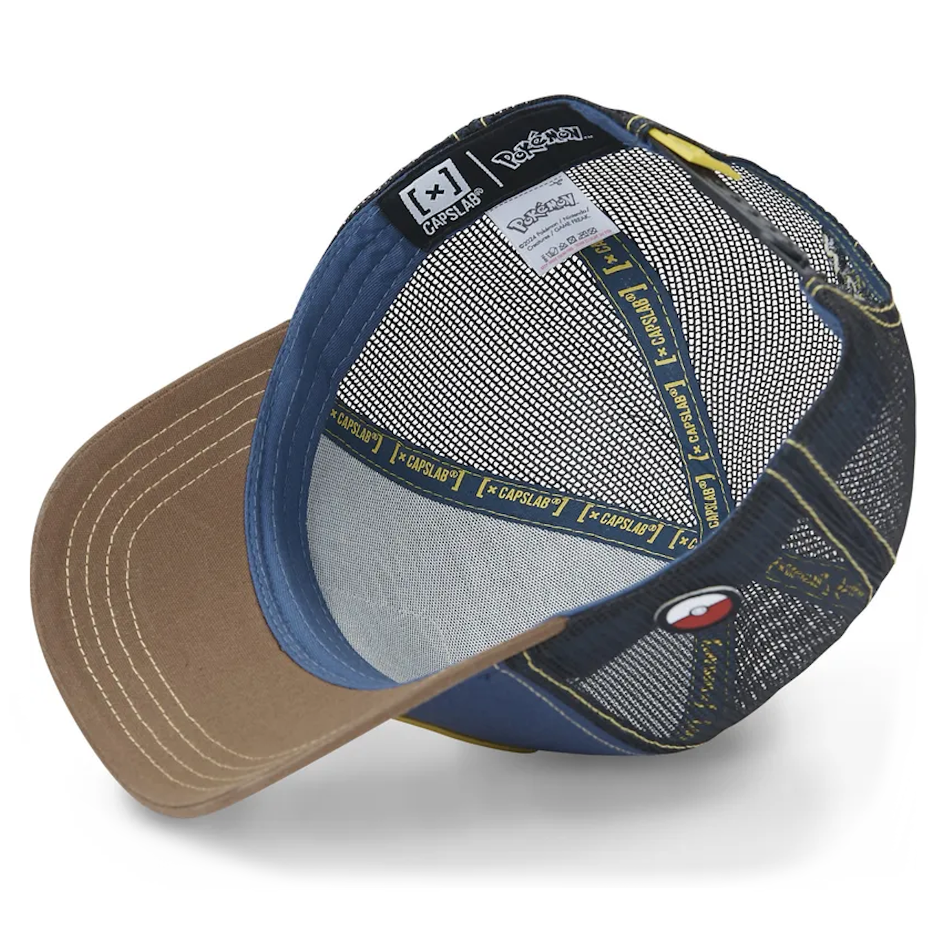 CAPSLAB Pokemon Pikachu Attack Blue Brown