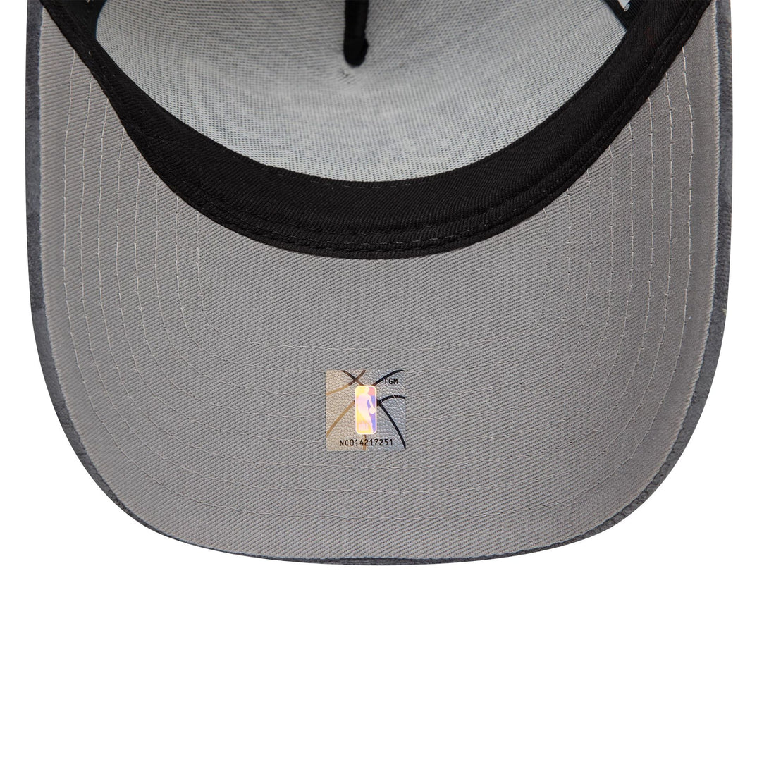 New Era LA Lakers Tonal Check Grey 9FORTY A-Frame