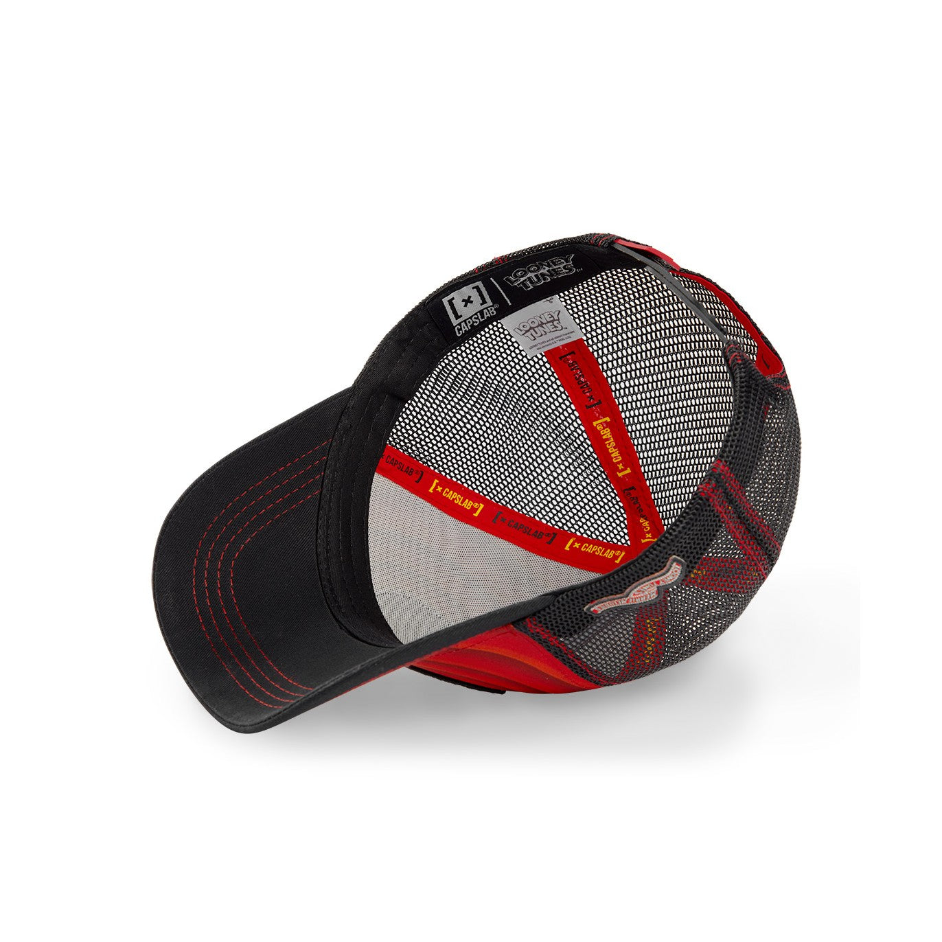 CAPSLAB Looney Tunes Daffy Duck Spiral Red