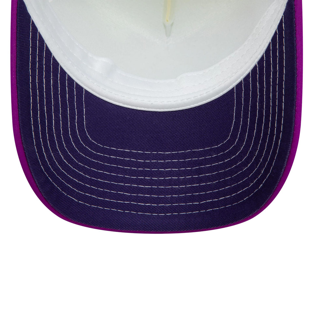 New Era Graphic Purple 9FORTY A-Frame Trucker