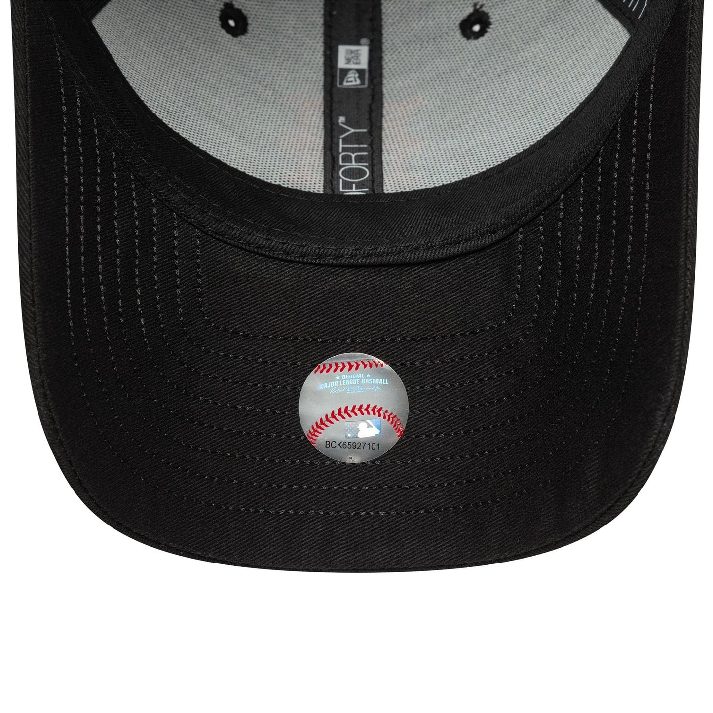 New Era NY New York Mets MLB Visor Script Black 9FORTY
