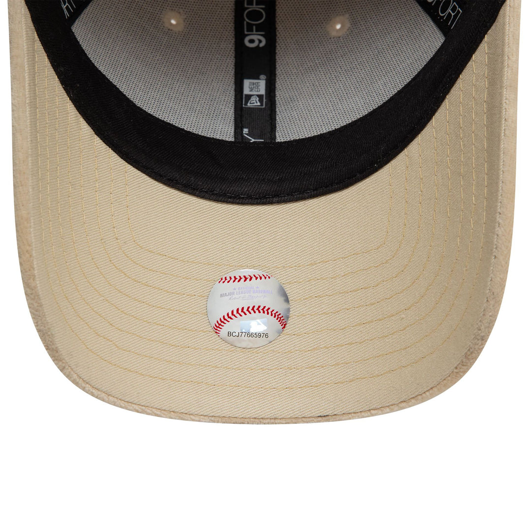 New Era NY New York Yankees Women Diamante Cream 9FORTY