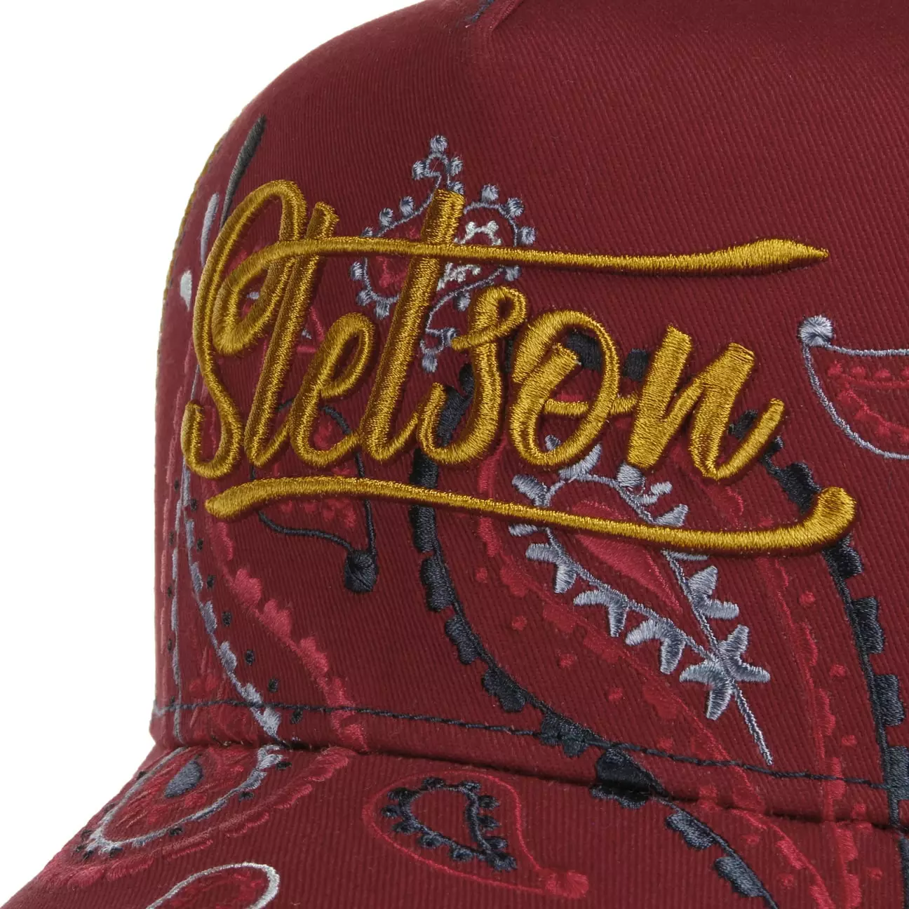 Stetson Paisley Trucker Red Copper