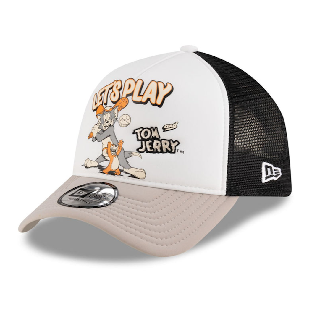 New Era A-Frame Mesh Trucker Cap | Tom & Jerry | Snapback Regolabile Con Retro In Rete