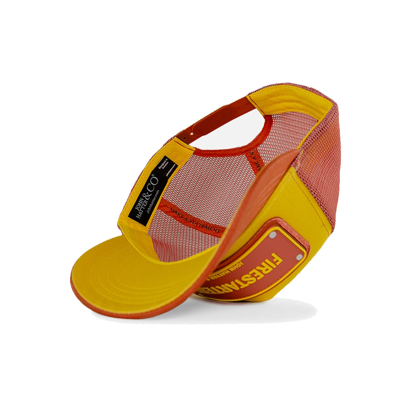 John Hatter & CO - RUBBER - FIRE STARTER! - ORANGE YELLOW