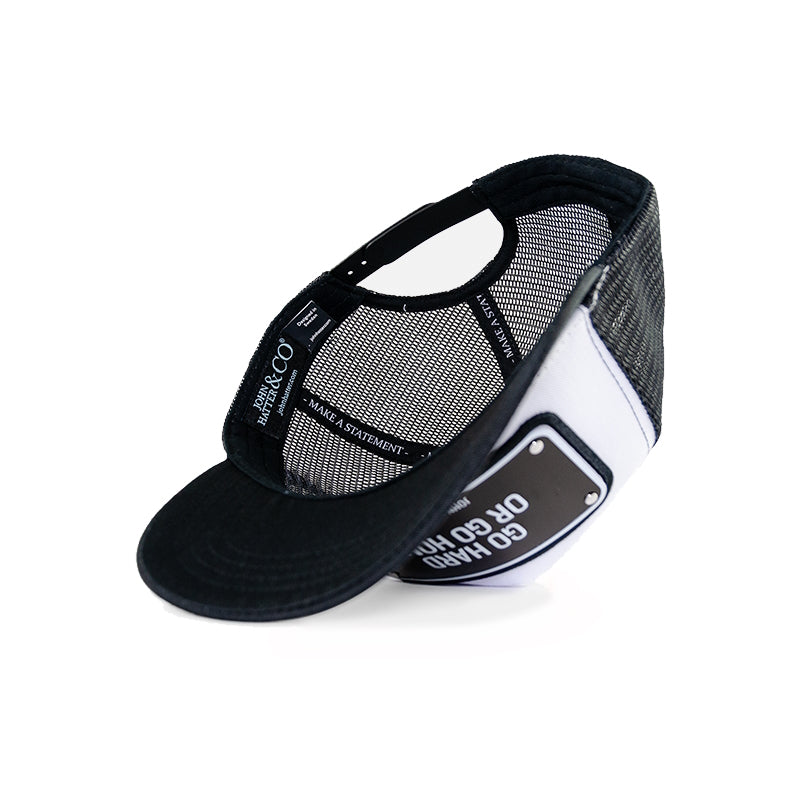 John Hatter & CO - ALUMINUM - GO HARD OR GO HOME - BLACK