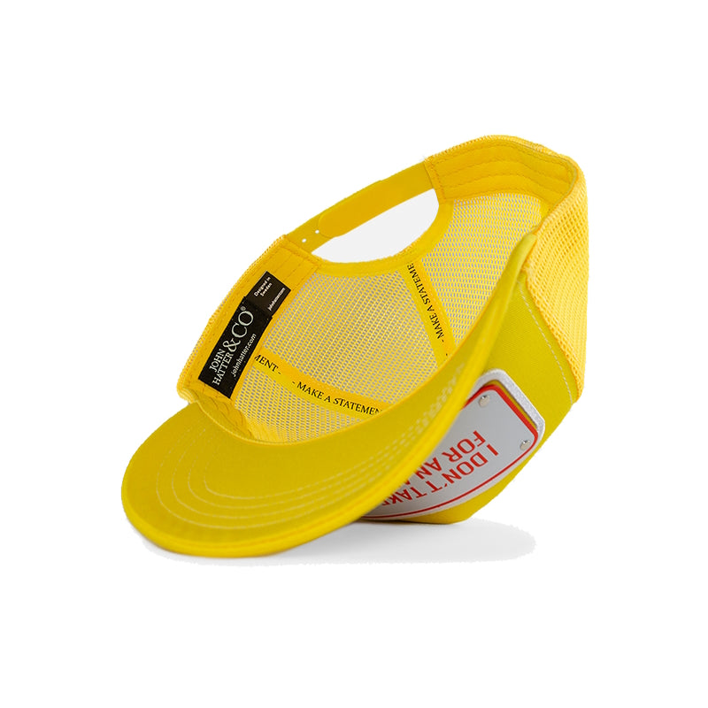 John Hatter & CO - RUBBER - I DON'T TAKE NO FOR AN ANSWER - YELLOW