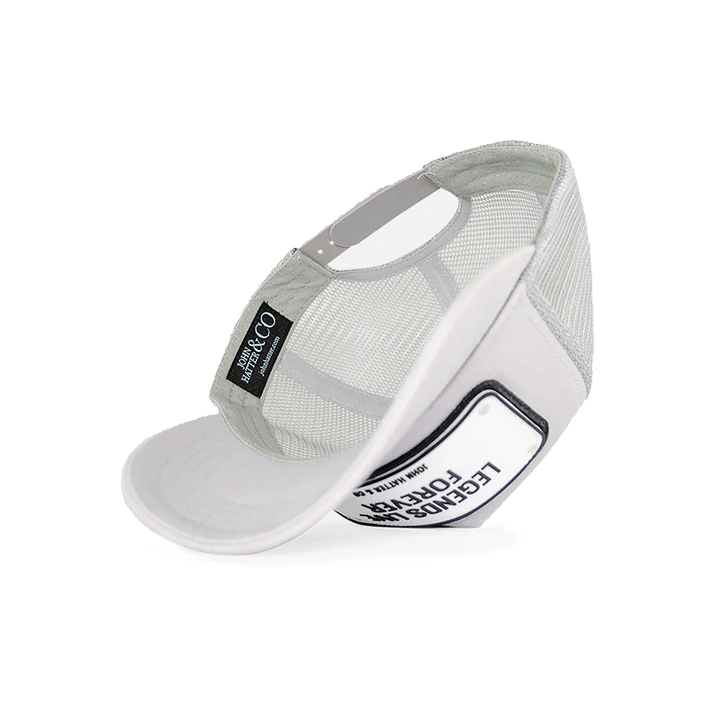 John Hatter & CO - RUBBER - LEGENDS LIVE FOREVER - LIGHT GREY