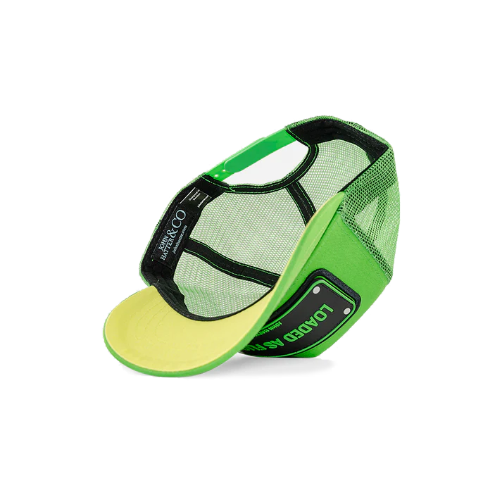 John Hatter & CO - RUBBER - LOADED AS FU*K - LIME GREEN