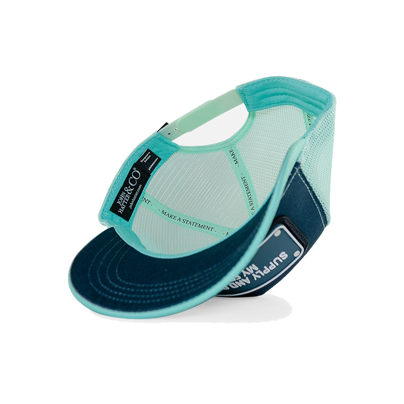 John Hatter & CO - RUBBER - SUPPLY AND DEMAND MY FRIEND - BLUE GREEN