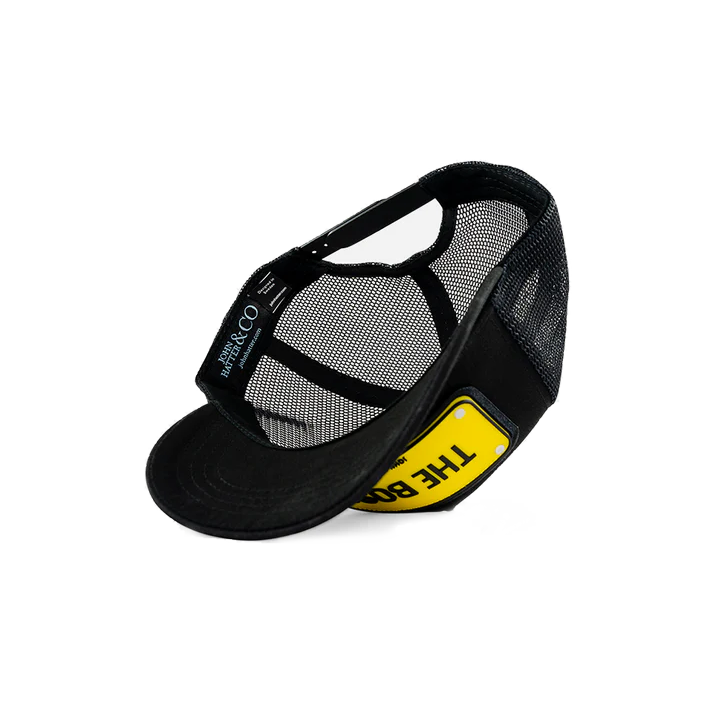 John Hatter & CO - RUBBER - THE BOSS BLACK YELLOW
