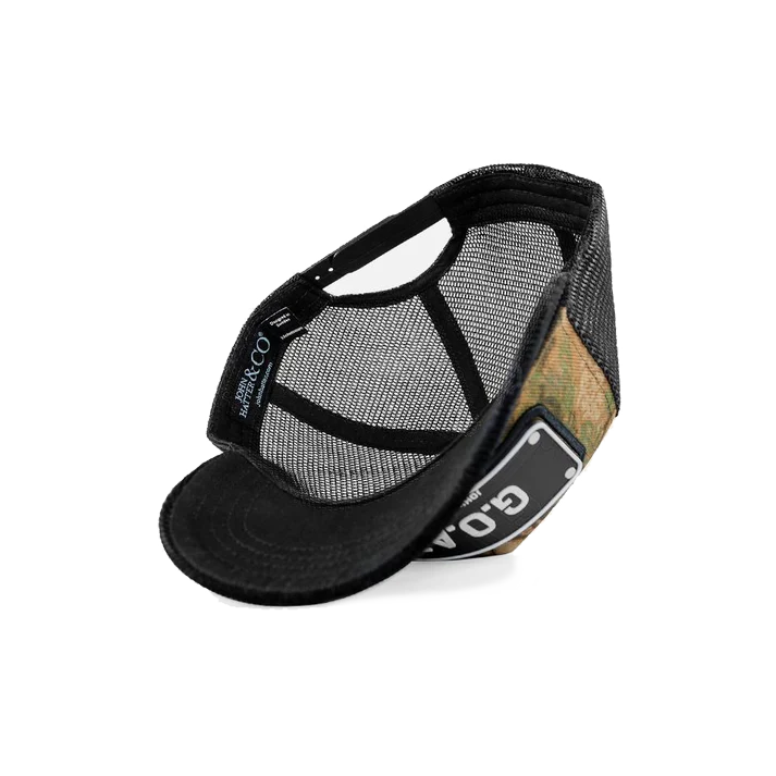 John Hatter & CO - RUBBER - G.O.A.T - CAMO BLACK
