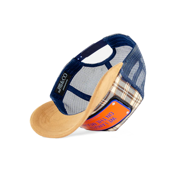 John Hatter & CO - ALUMINUM - WE LANDED ON THE MOON - NAVY BEIGE