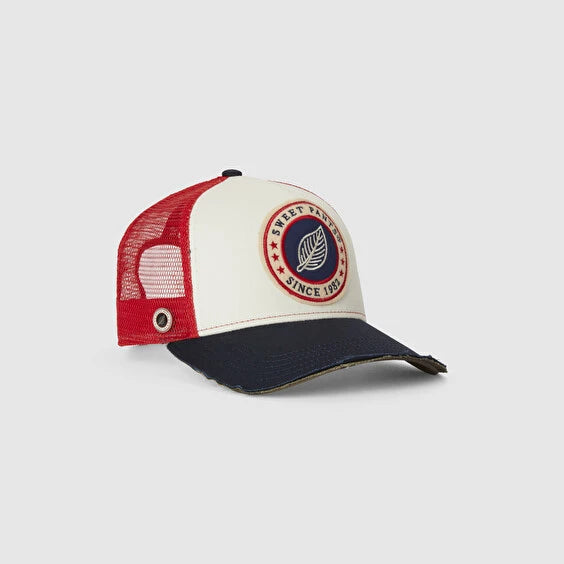 Sweet Pants Home Run Cap Navy/Red