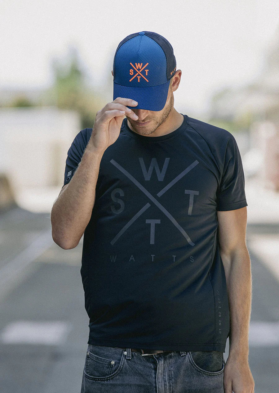 WATTS TRIBE - JUNIOR CAP - CARBON BLUE