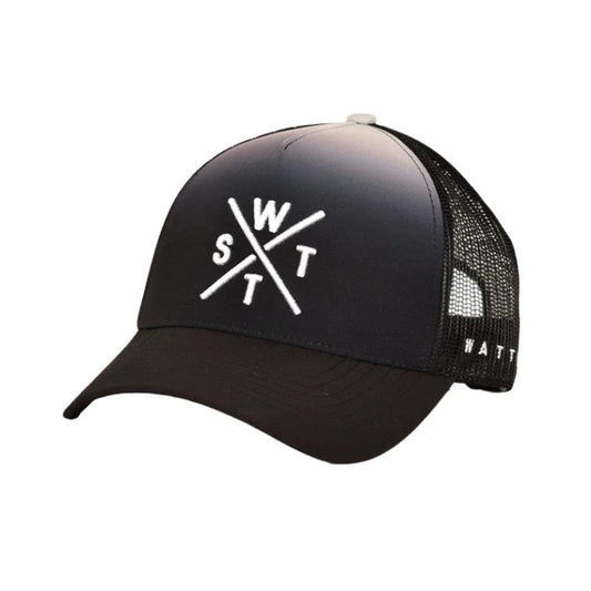 WATTS TOKYO CAP - BLACK LIGHT GRAY DEEP DYE