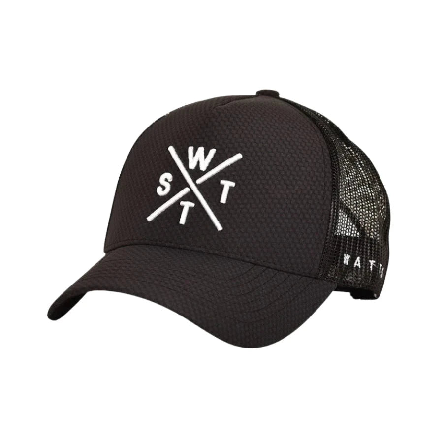 WATTS TRIBE CAP - BLACK CARBON