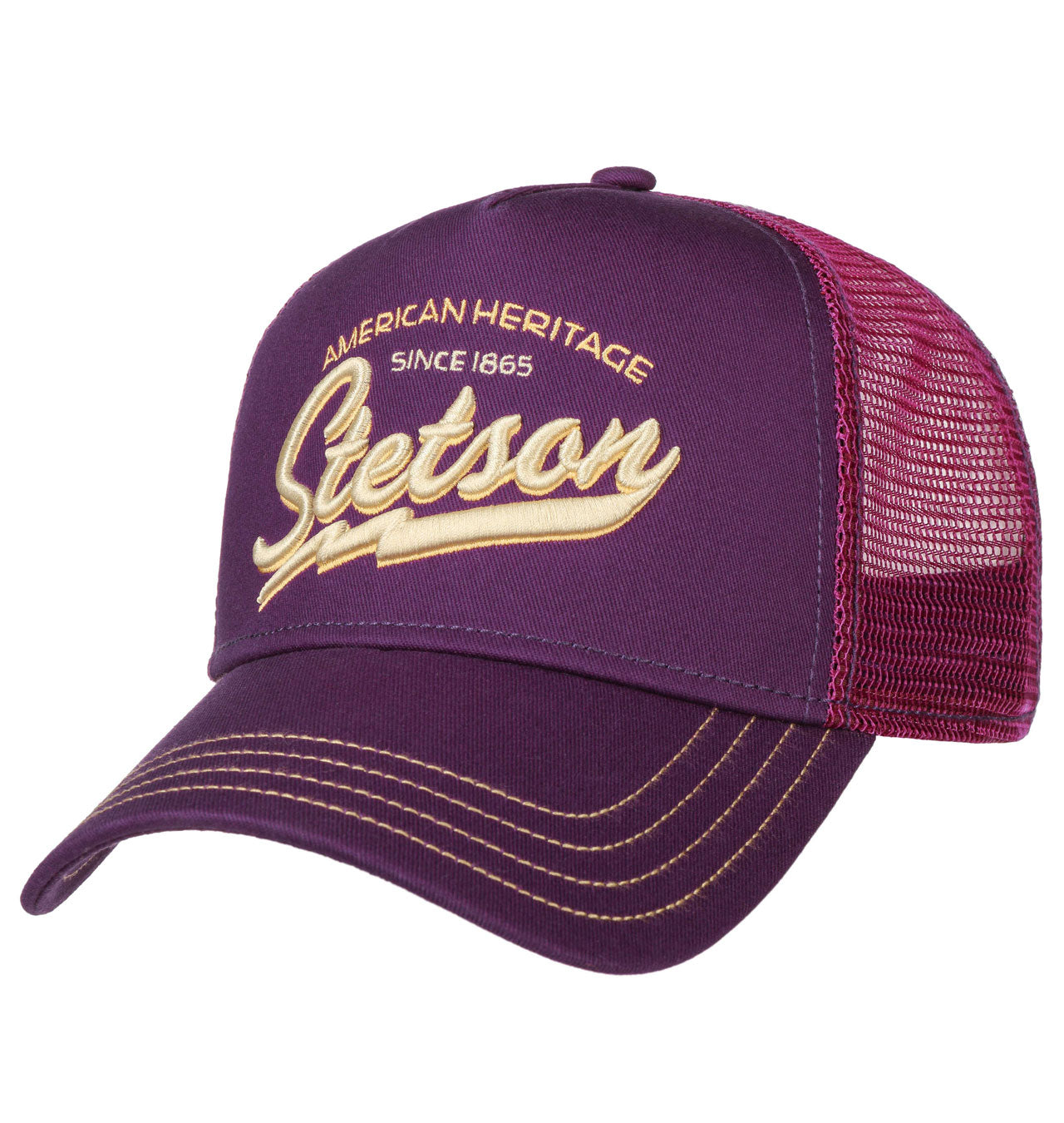 Stetson American Heritage Trucker Purple