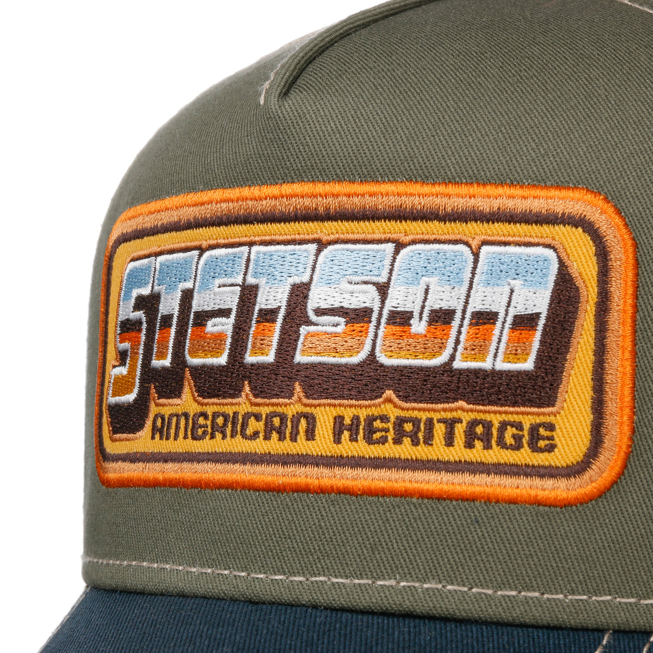 Stetson American Heritage Patch Trucker Olive