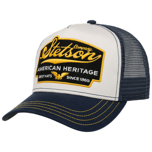 Stetson American Heritage Trucker White/Navy