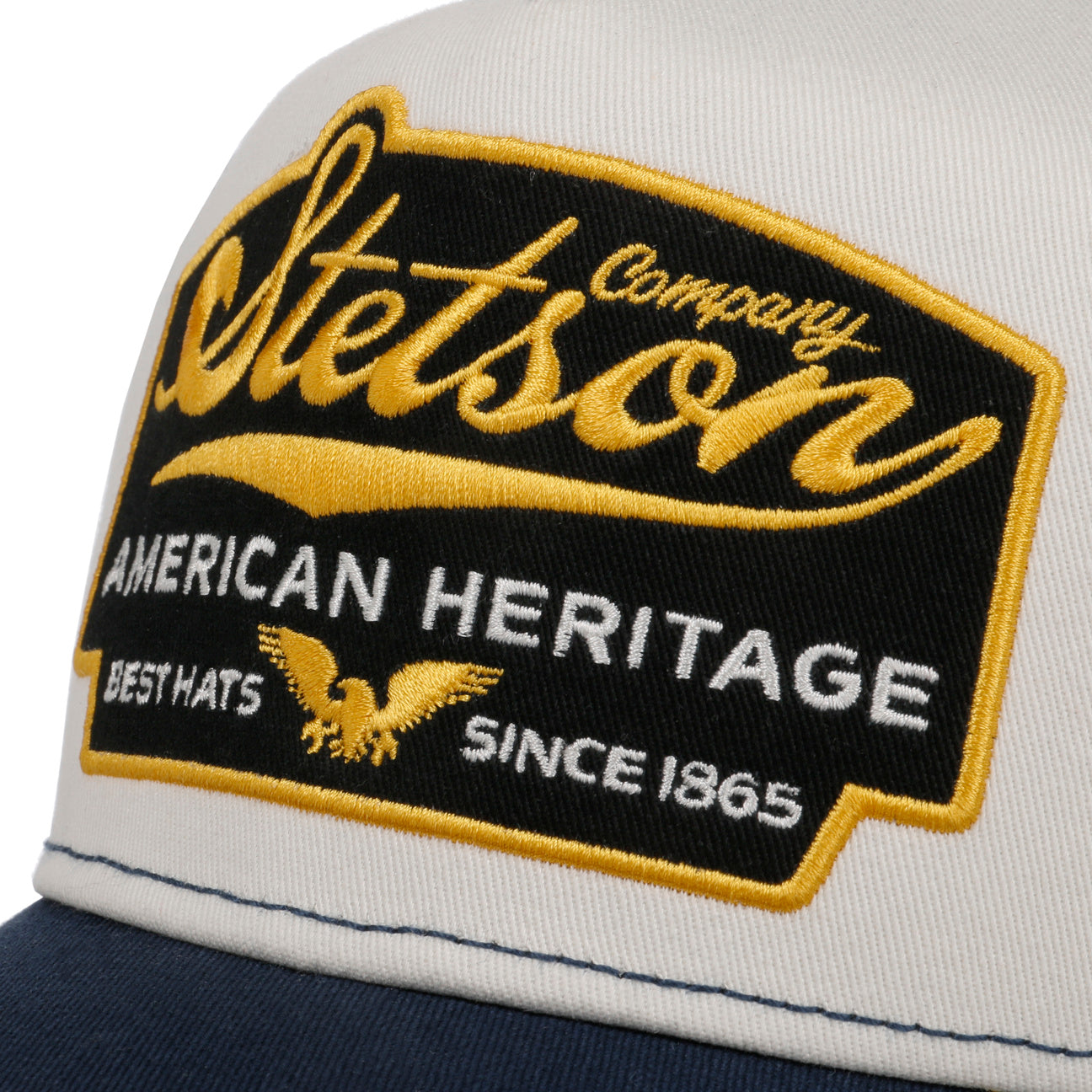 Stetson American Heritage Trucker White/Navy