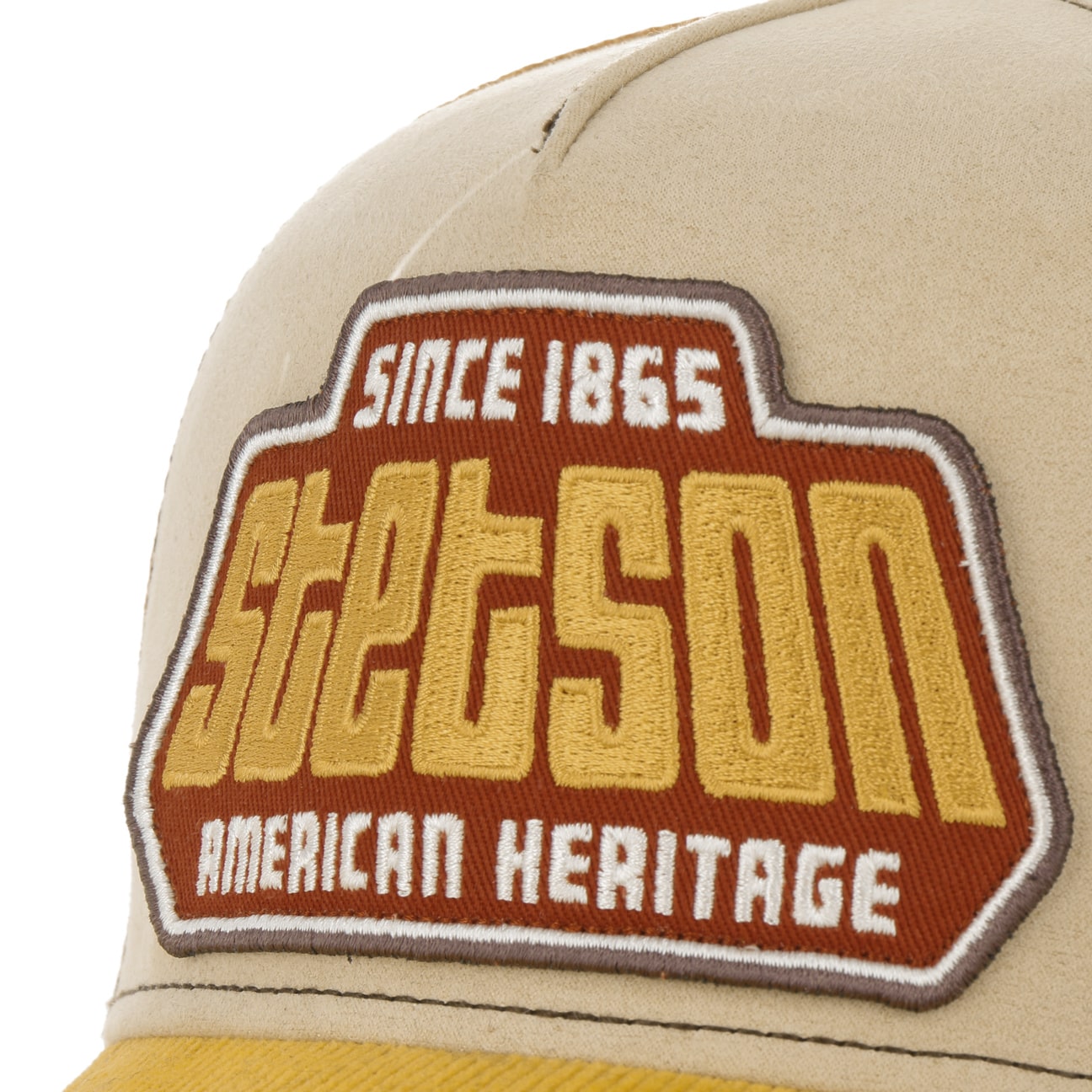 Stetson Brickstone Trucker Yellow/Beige-Rust