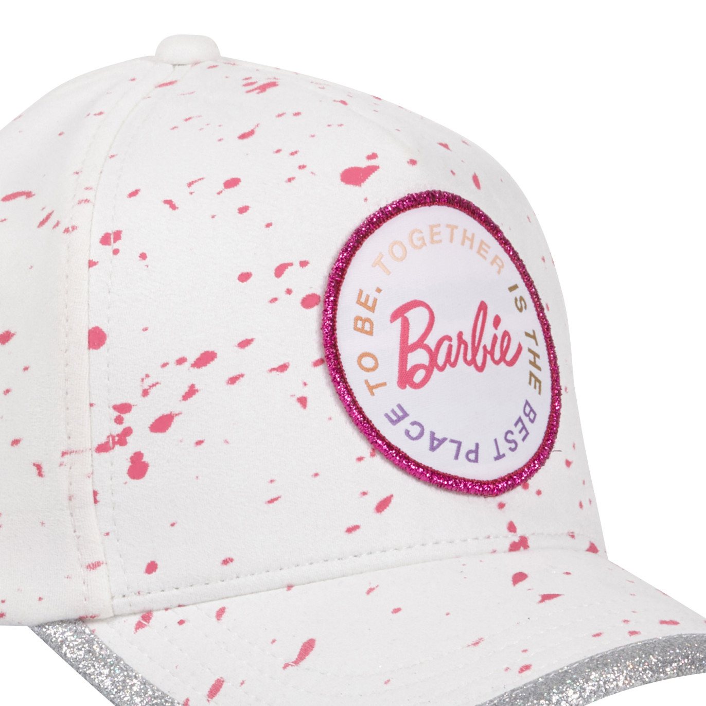 CAPSLAB Barbie Strapback Buckle Baseball White