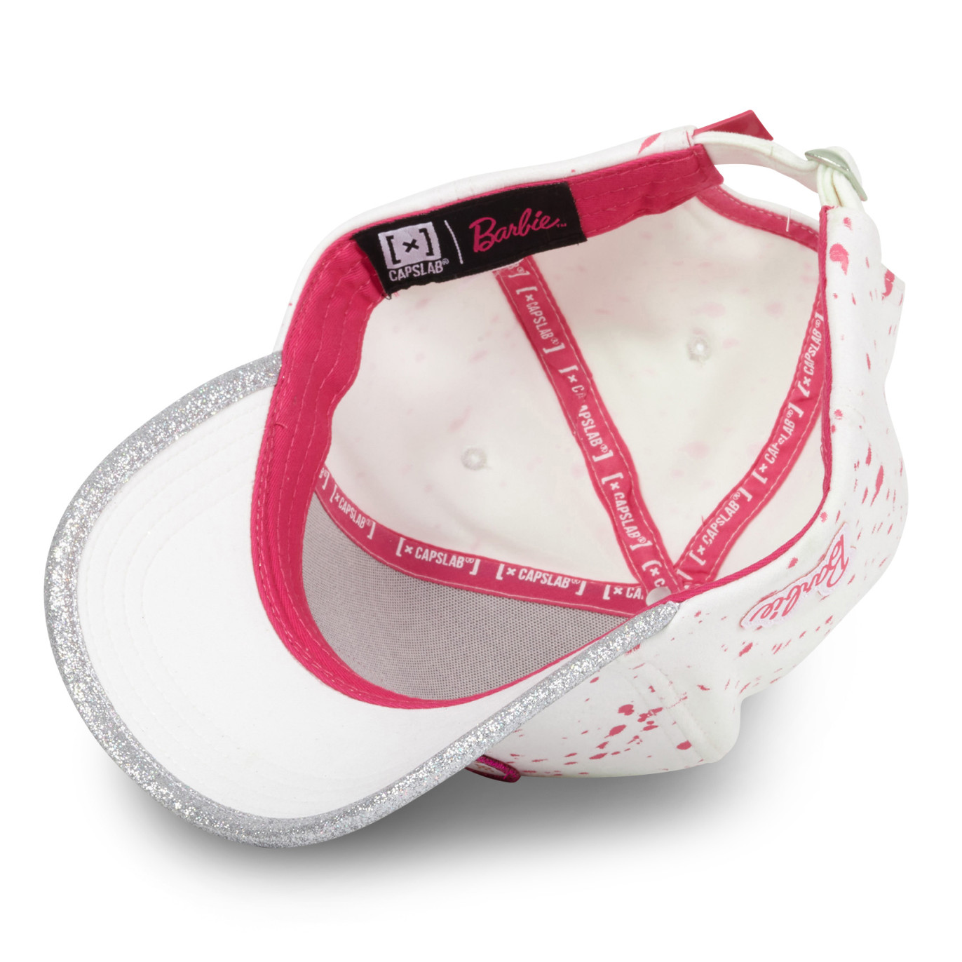 CAPSLAB Barbie Strapback Buckle Baseball White