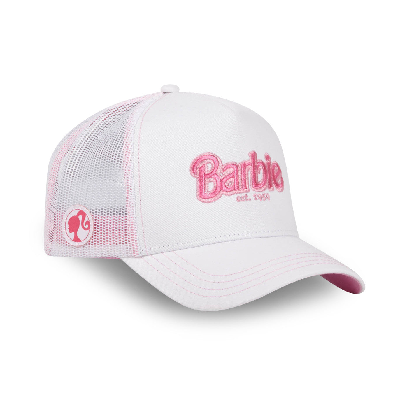 CAPSLAB Barbie Logo Snapback White