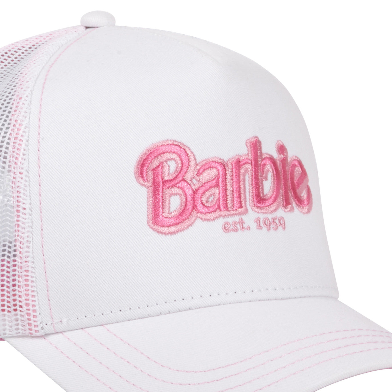 CAPSLAB Barbie Logo Snapback White