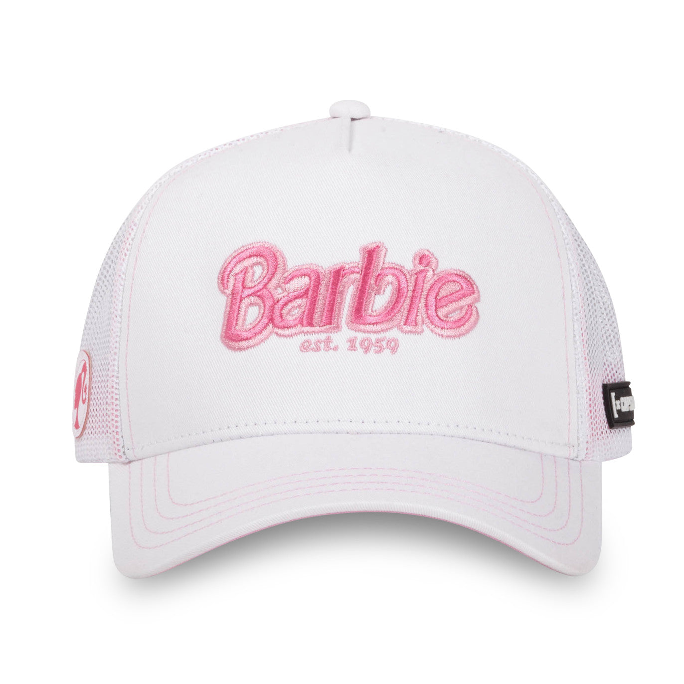 CAPSLAB Barbie Logo Snapback White