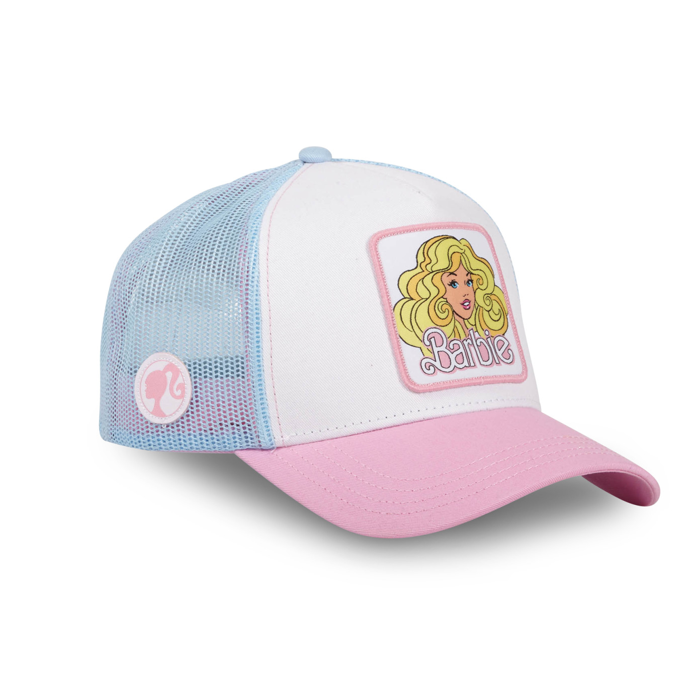 CAPSLAB Barbie Snapback White Blue