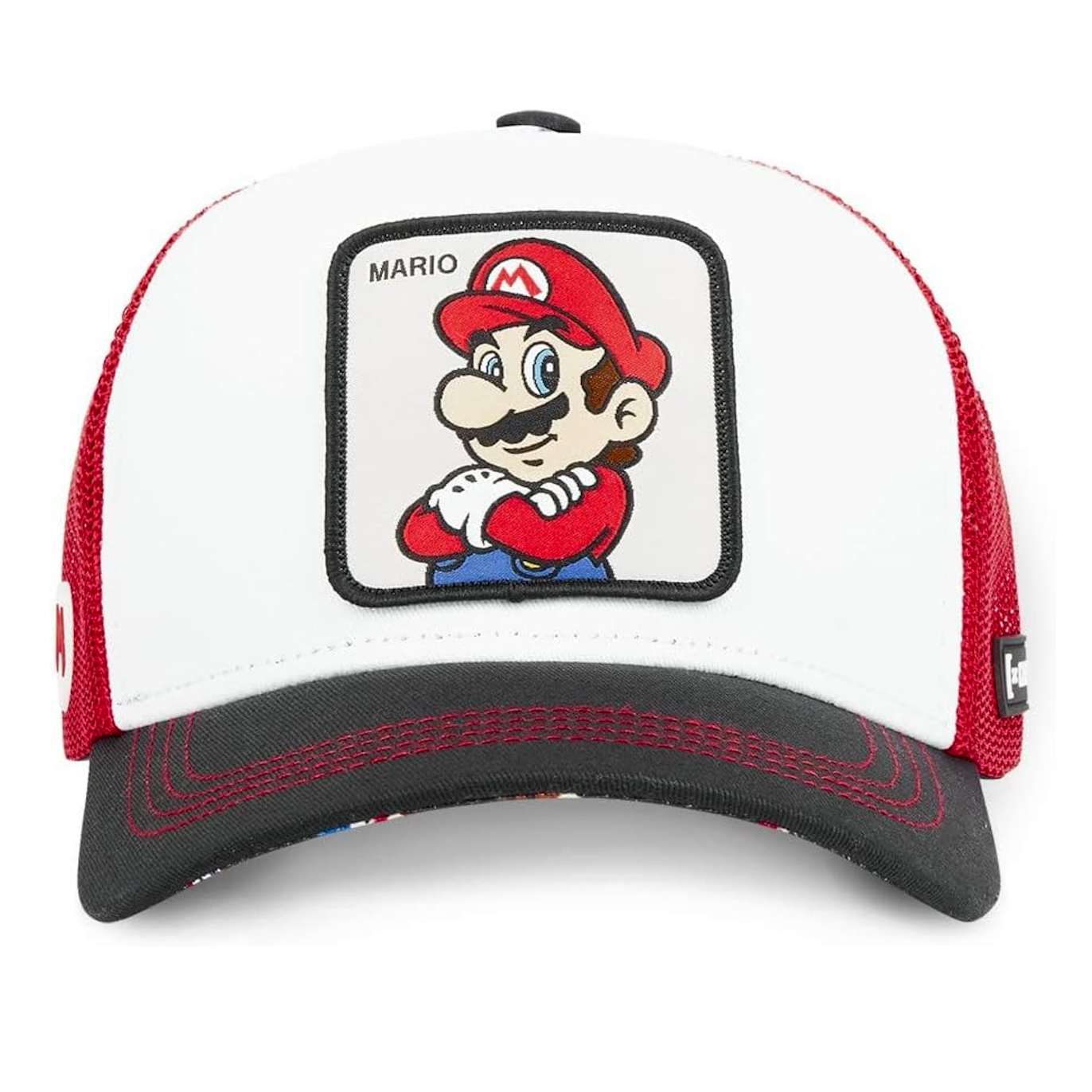 CAPSLAB Super Mario Statement White Red