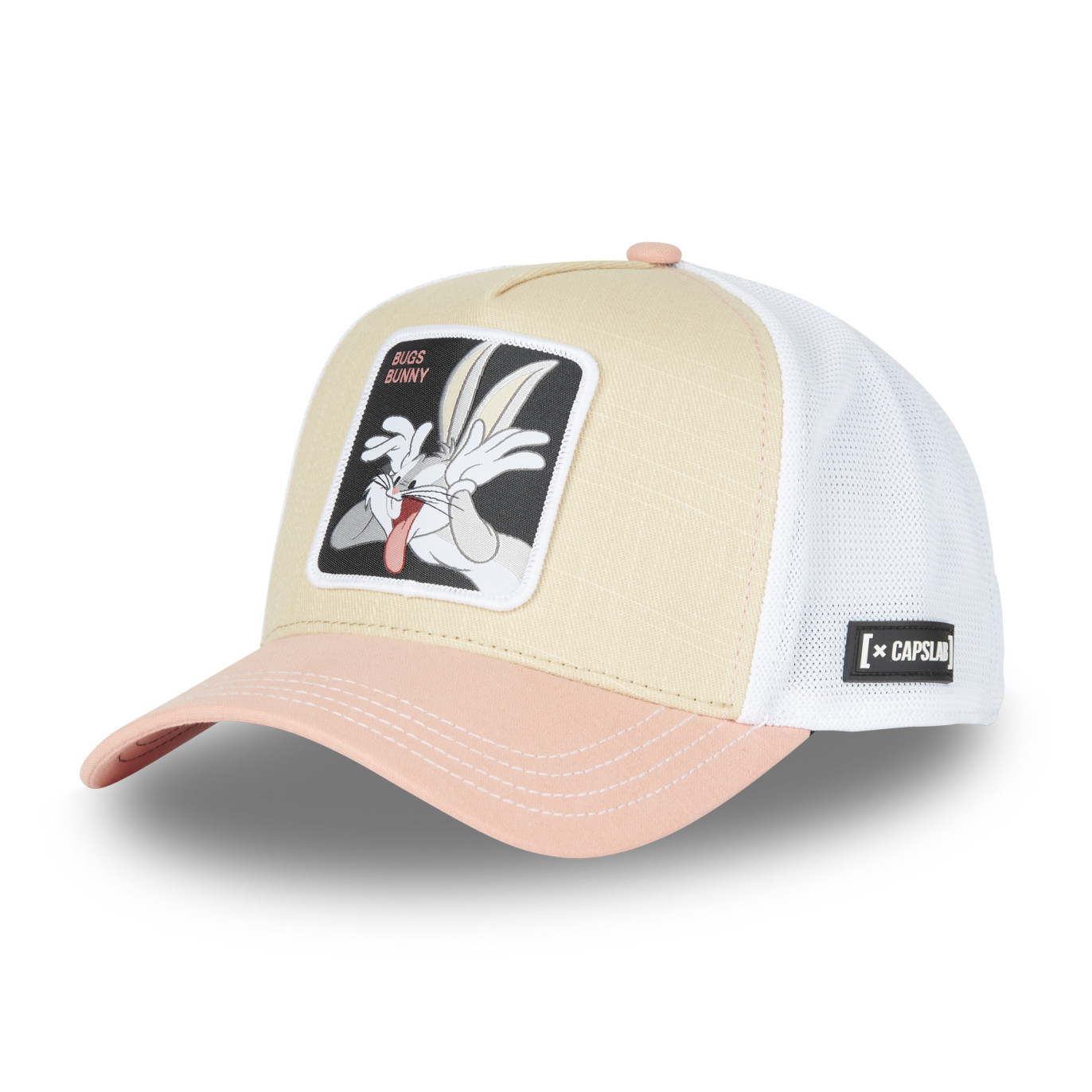 CAPSLAB Looney Tunes Bugs Bunny Beige White