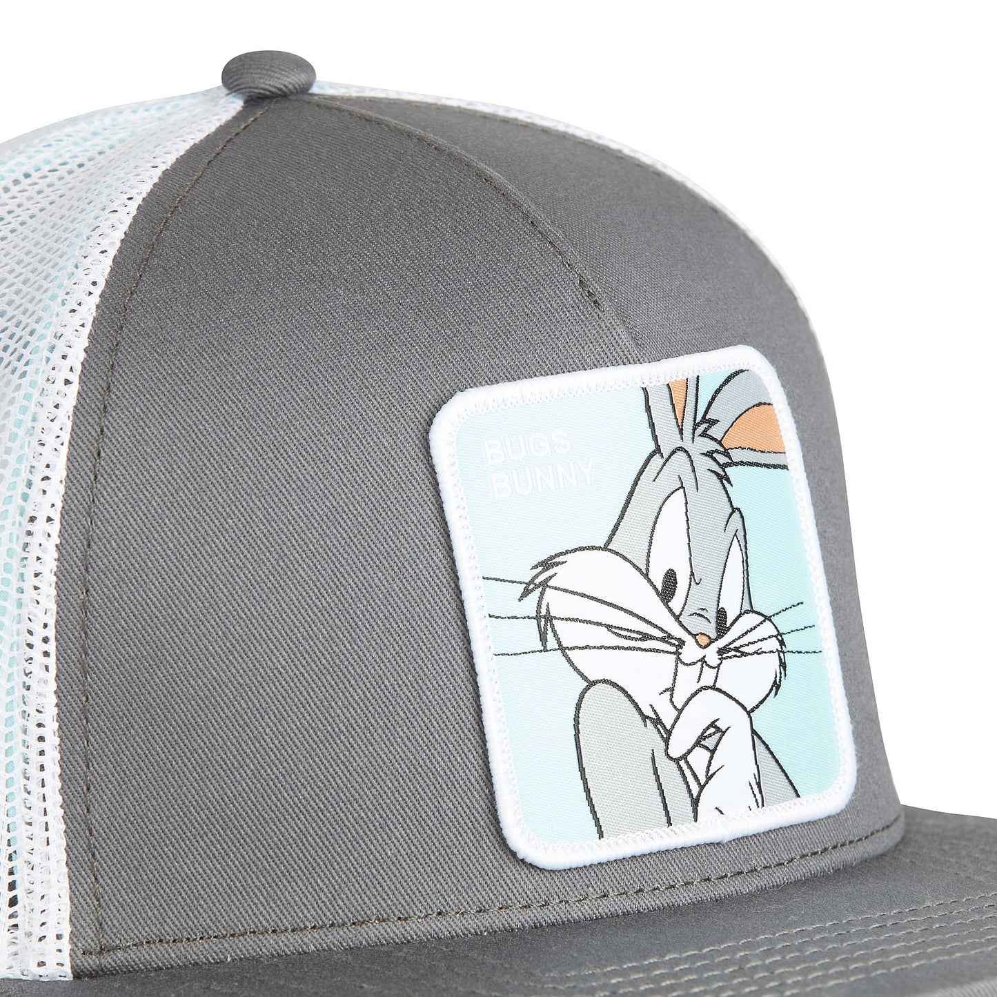 CAPSLAB Looney Tunes Bugs Bunny Thinking Flat Grey White