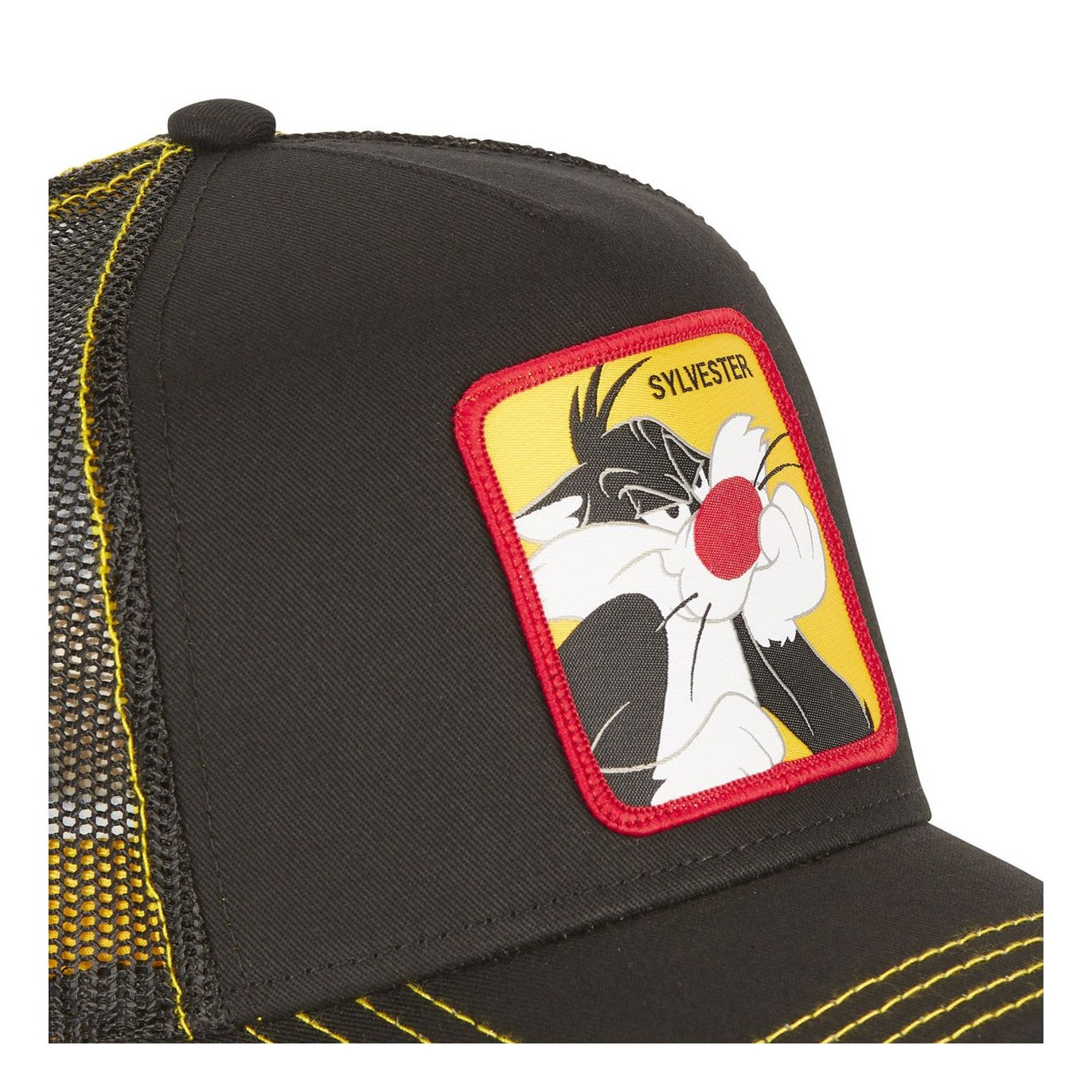 CAPSLAB Looney Tunes Sylvester Black Yellow