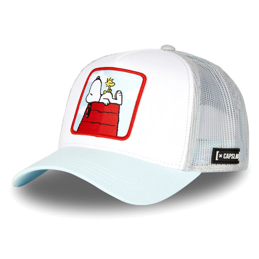 CAPSLAB Peanuts Snoopy House White Sky Blue