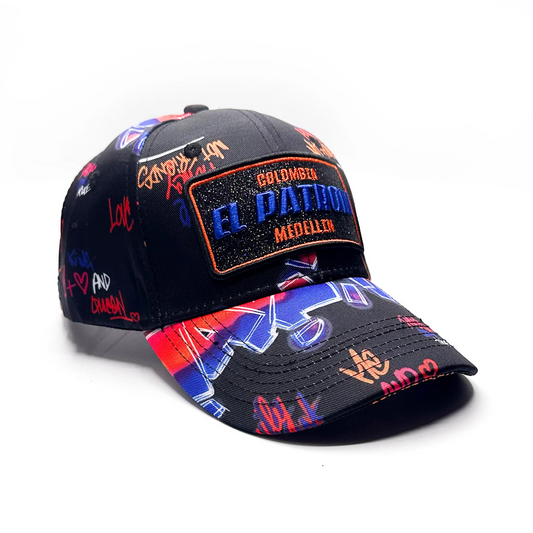 SK.R EL PATRON BLACK BLUE ORANGE STREET