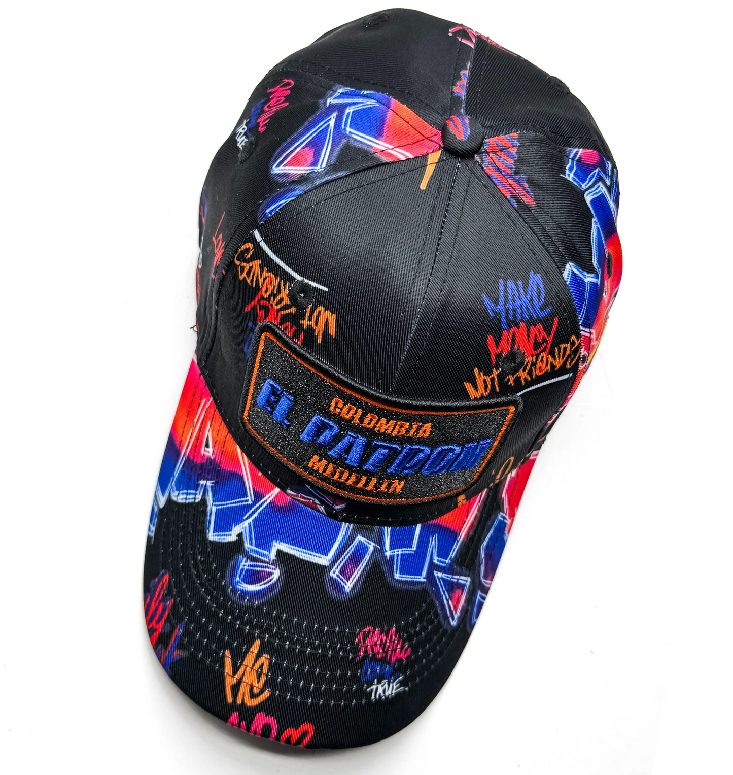 SK.R EL PATRON BLACK BLUE ORANGE STREET