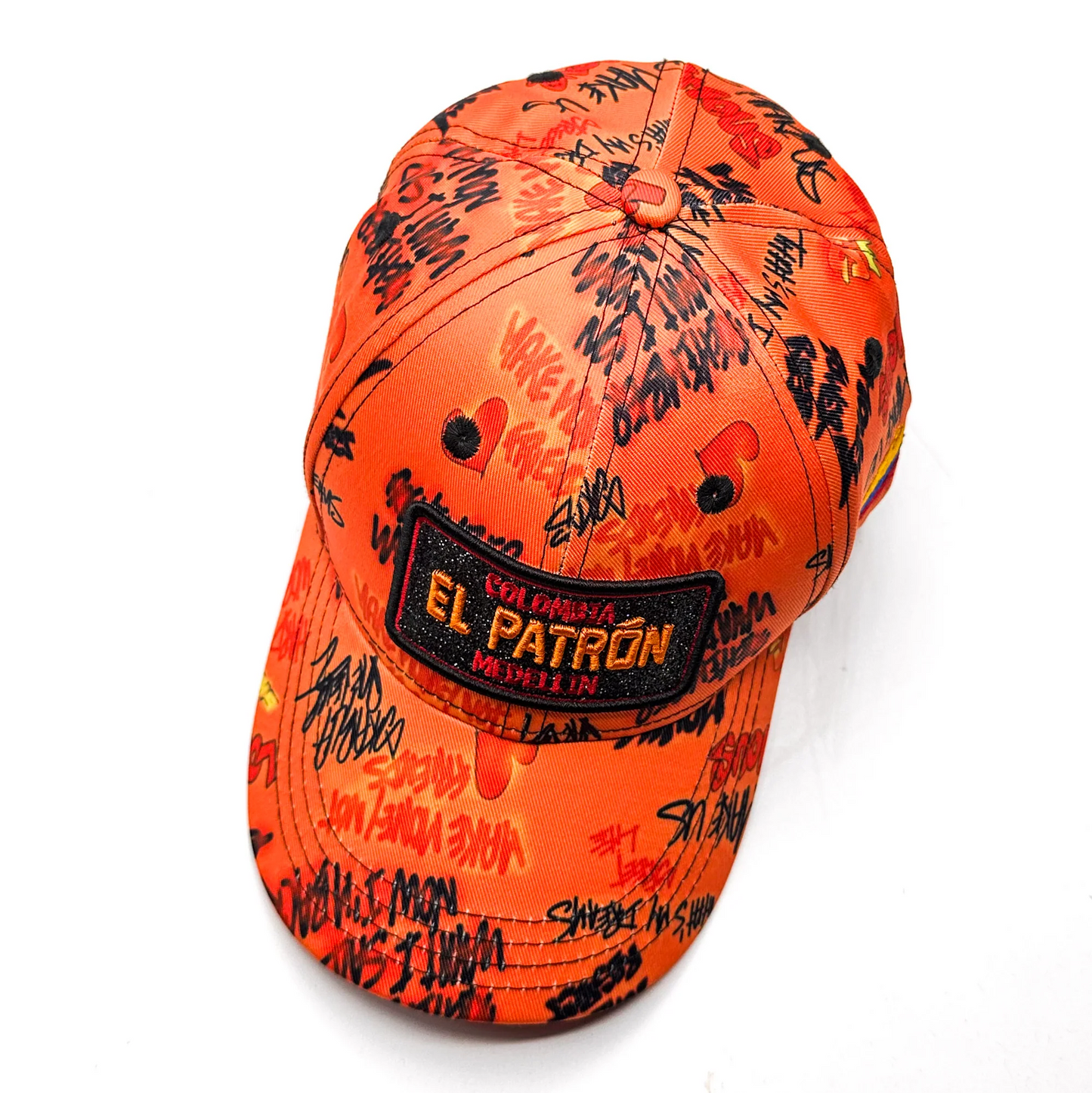 SK.R EL PATRON FULL ORANGE PRINT