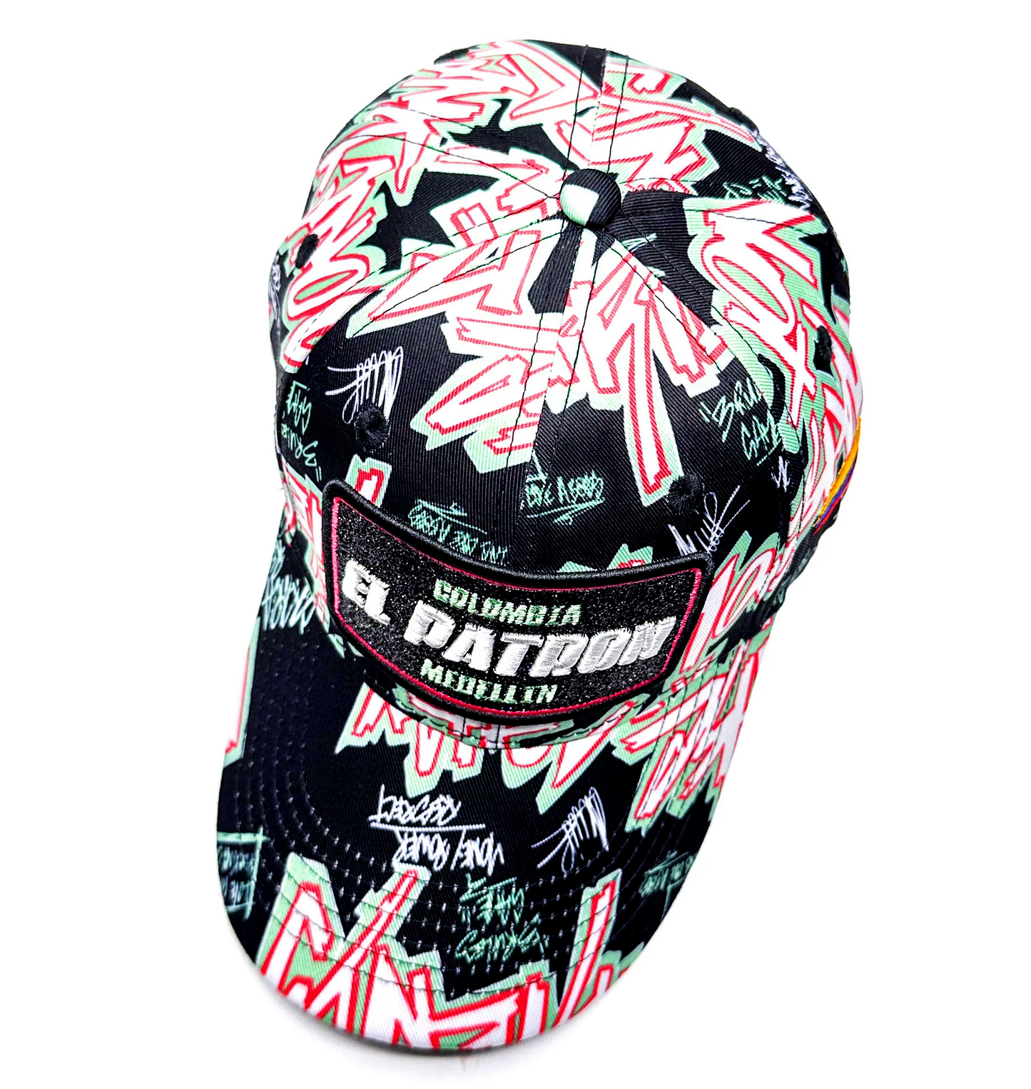 SK.R EL PATRON STAY TRUE BLACK PINKSTACHE