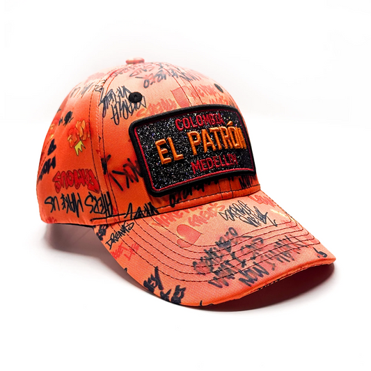 SK.R EL PATRON FULL ORANGE PRINT