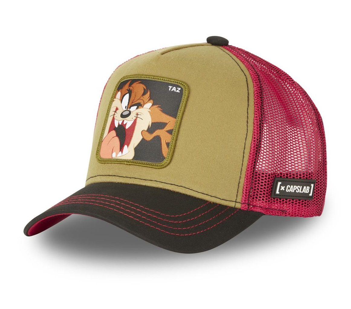 CAPSLAB Looney Tunes Taz Brown Red