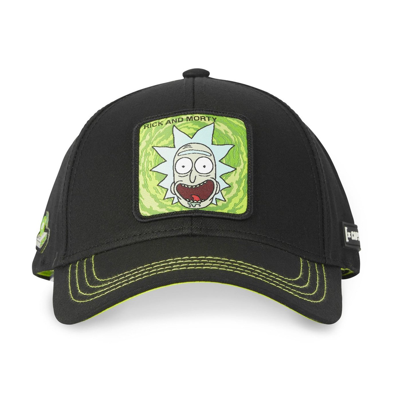 CAPSLAB Rick & Morty Rick Style Baseball Black