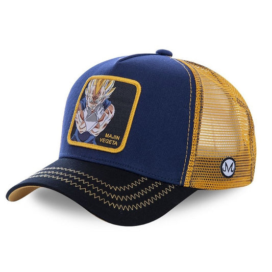 CAPSLAB Dragon Ball Z Vegeta Snapback Blue