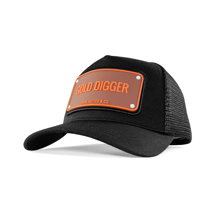 John Hatter & CO - RUBBER - GOLDDIGGER - BLACK