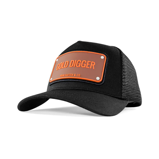 John Hatter & CO - RUBBER - GOLDDIGGER - BLACK