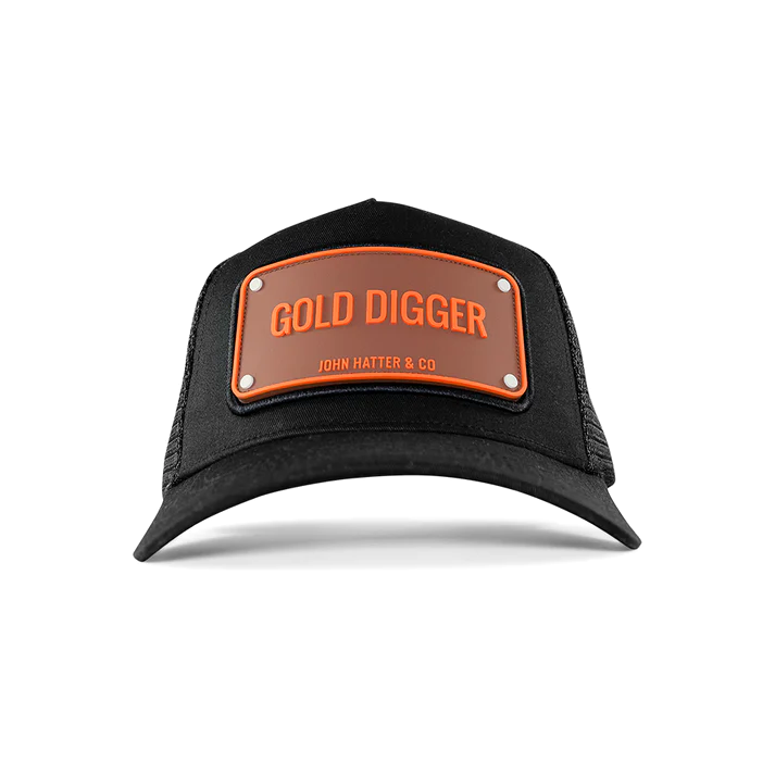 John Hatter & CO - RUBBER - GOLDDIGGER - BLACK